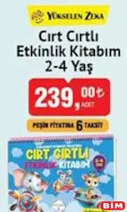 KONUŞMA VE DİKKATİ GELİŞTİREN CIRT CIRTLI ETKİNLİK KİTABIM 2-4 YAŞ KONUŞMA VE DİKKATİ GELİŞTİREN CIRT CIRTLI ETKİNLİK KİTABIM 2-4 YAŞ